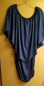 Off the shoulder midi dress